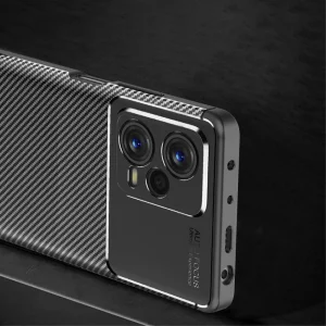 Силиконов Калъф Carbon за Xiaomi Redmi Note 12 Pro Plus 5G, Черен 4