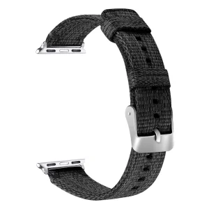 Каишка Classic Nylon Watch Strap за Apple Watch Series 8 45mm, Черен