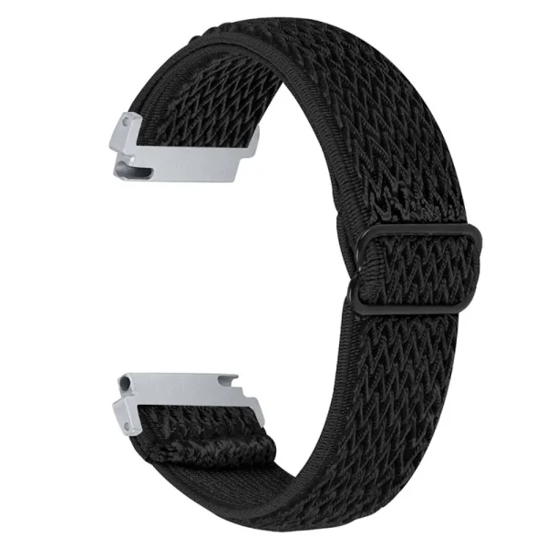 Универсална каишка Elastic за Samsung Galaxy Watch 46mm, Watch3 45mm, Черен 1