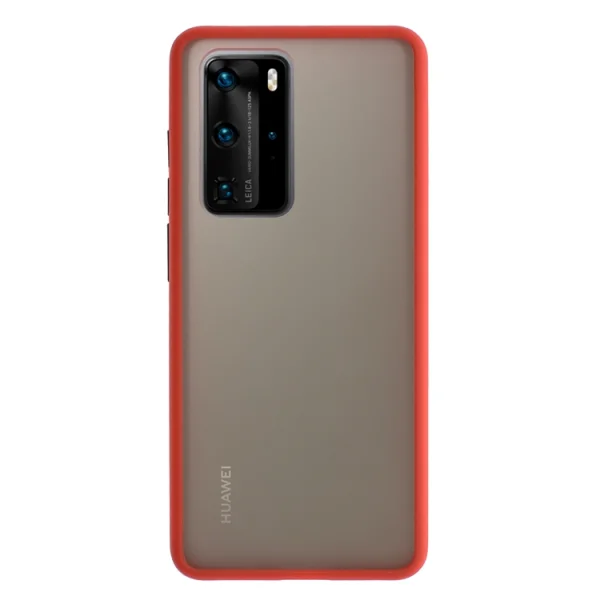 Shockproof Bumper Case for Huawei P40 Pro, Red 1