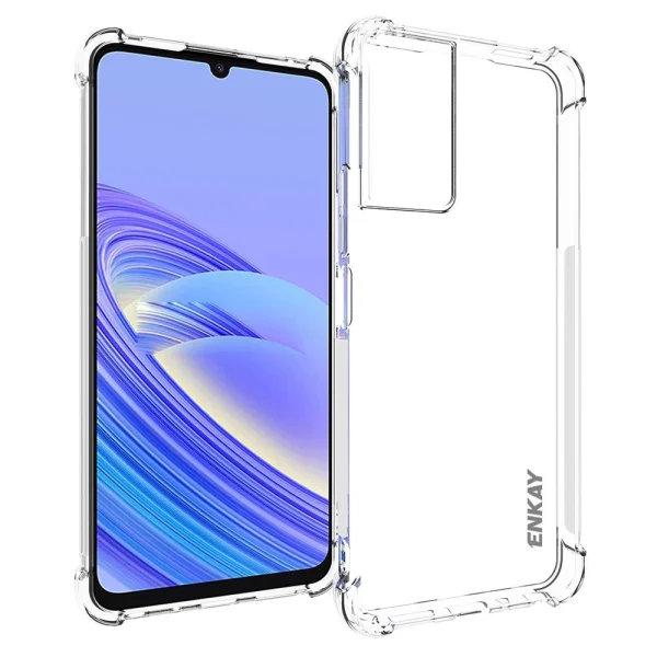 Силиконов калъф Anti Shock Enkay HAT PRINCE за TCL 40 SE, Прозрачен 1