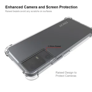 Силиконов калъф Anti Shock Enkay HAT PRINCE за TCL 40 SE, Прозрачен 3