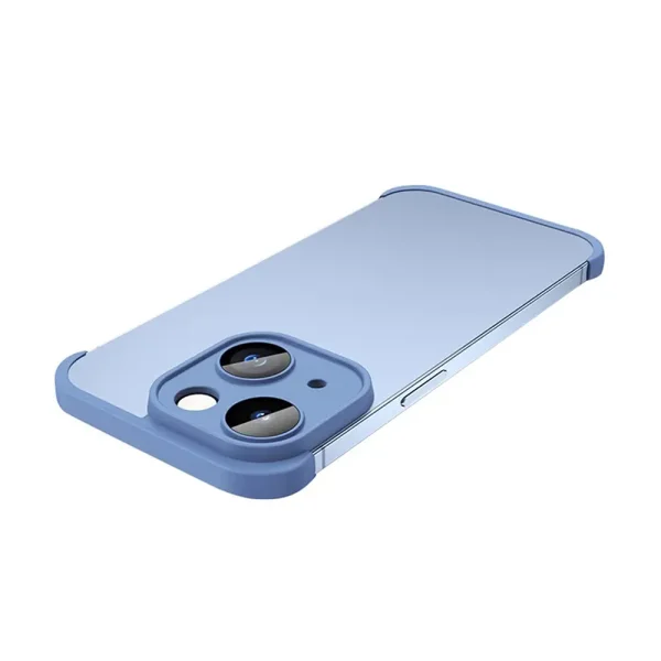 Бъмпер Bumper с протектор за камера за iPhone 15, Син 1