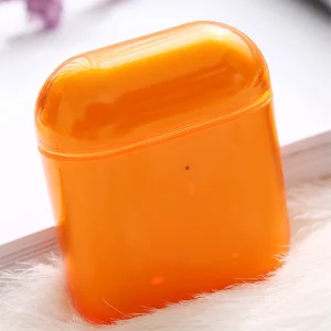 Plastic Case for Apple AirPods, Orange 3