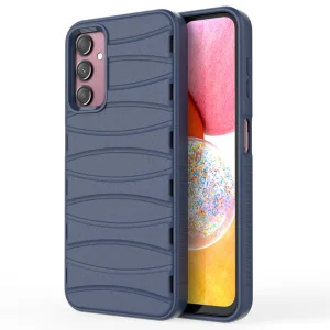 Силиконов калъф BIBERCAS за Samsung Galaxy A14, Син