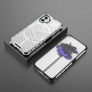 Shockproof Shock Absorber case for Nothing Phone 2, Transparent 4