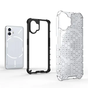 Shockproof Shock Absorber case for Nothing Phone 2, Transparent 3