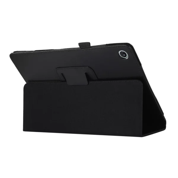 Litchi Texture Flip Case for Lenovo Tab M10 Plus (3rd Gen) 10.6 inch tablet, Black 3