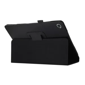 Litchi Texture Flip Case for Lenovo Tab M10 Plus (3rd Gen) 10.6 inch tablet, Black 3