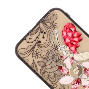 Shockproof back cover Lace Flower for iPhone 11 Pro, Ruby 5