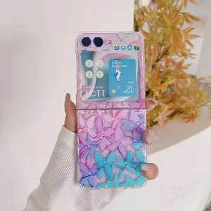 Пластмасов калъф за Samsung Galaxy Z Flip 5 5G, Цветя
