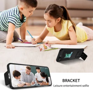Калъф с поставка Hard Cover за Samsung Galaxy Z Flip5 5G, Черен 6