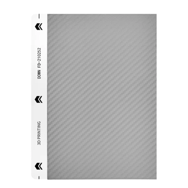Back protector film for Huawei P20 Pro, Silver Carbon 2