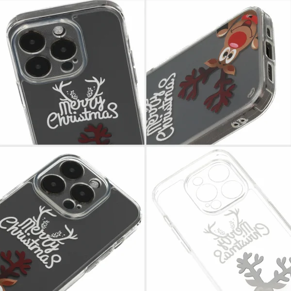 Shockproof Christmas case for iPhone 13 Pro, Happy New Year 3