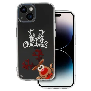 Удароустойчив калъф Christmas за iPhone 15, Merry Christmas