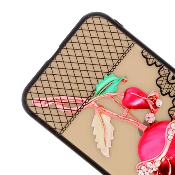 Shockproof back cover Lace Flower for Iphone 11 Pro, Rose 5