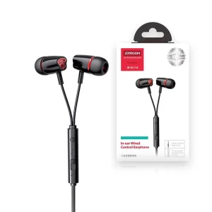 Слушалки с микрофон JoyRoom, Jack 3.5 mm, Черен