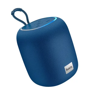 Преносима колонка HOCO HC14, Wireless, Bluetooth 5.2, RGB Lights, Тъмно син