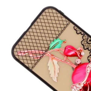Shockproof back cover Lace Flower for Iphone 11 Pro Max, Rose 5