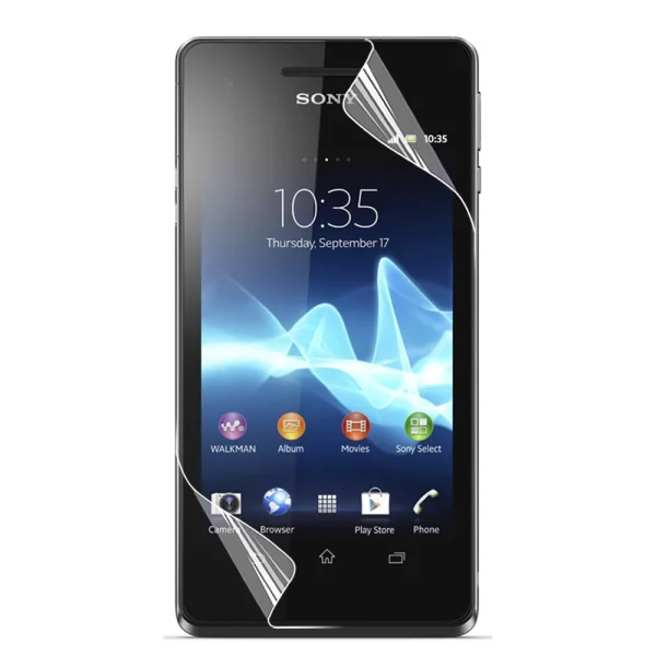 Хидрогел протектор Auto Repair за Sony Xperia V, front full 2