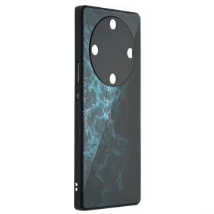 Калъф Techsuit Glaze за Honor Magic 5 Lite, Синя небула