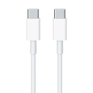 Кабел  APPLE MLL82ZM A, от USB-C към USB-C, 2m, Бял