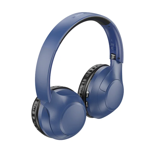 Безжични Слушалки BOROFONE BO23 Glamour, Bluetooth, Син 2