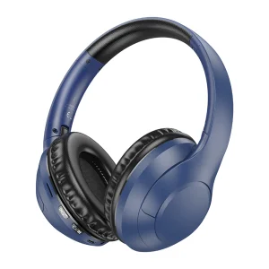 Безжични Слушалки BOROFONE BO23 Glamour, Bluetooth, Син