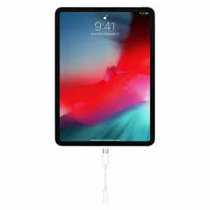 Apple MU7E2ZM A Adapter with Jack 3.5 mm to Type C, White 6