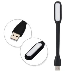 Мини Лампа Silicone USB LED, Черен 4