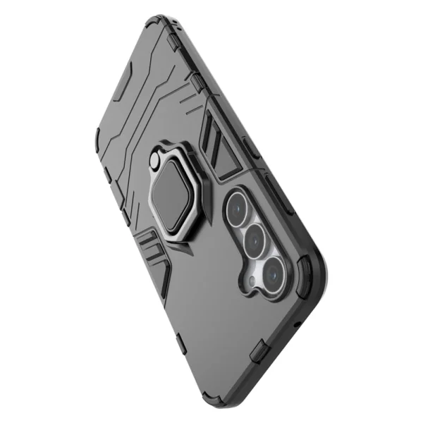 Shockproof Case Kickstand Ring for Samsung Galaxy S23 FE, Black 4