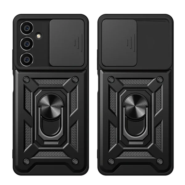 Shockproof case Slide Camera for Samsung Galaxy S23 FE, Black 4