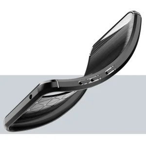 Силиконов калъф Carbon Fibre Brushed за Samsung Galaxy S23 FE, Черен 3
