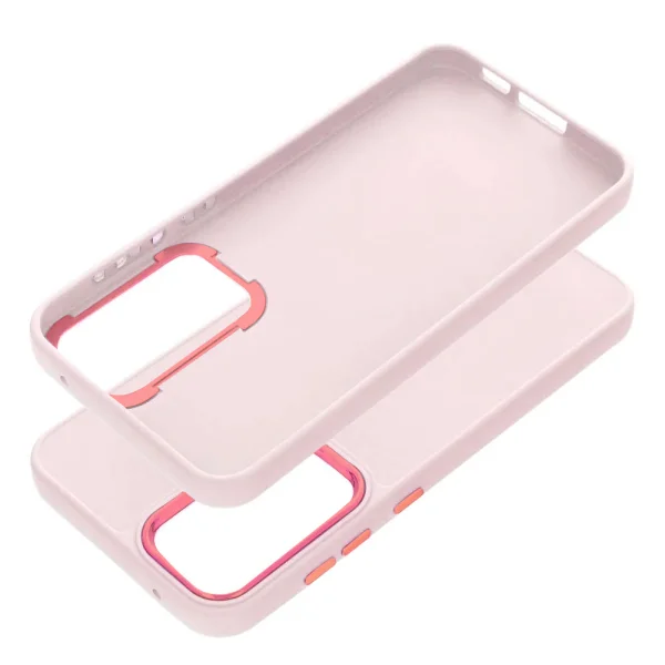 Удароустойчив калъф Frame Case за Samsung Galaxy S23 FE, Розов 3