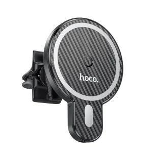 Поставка за кола с безжично зареждане HOCO CA85, support MagSafe Ultra-fast, Черен