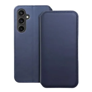 Калъф тефтер Dual Pocket за Samsung Galaxy S23 FE, Син