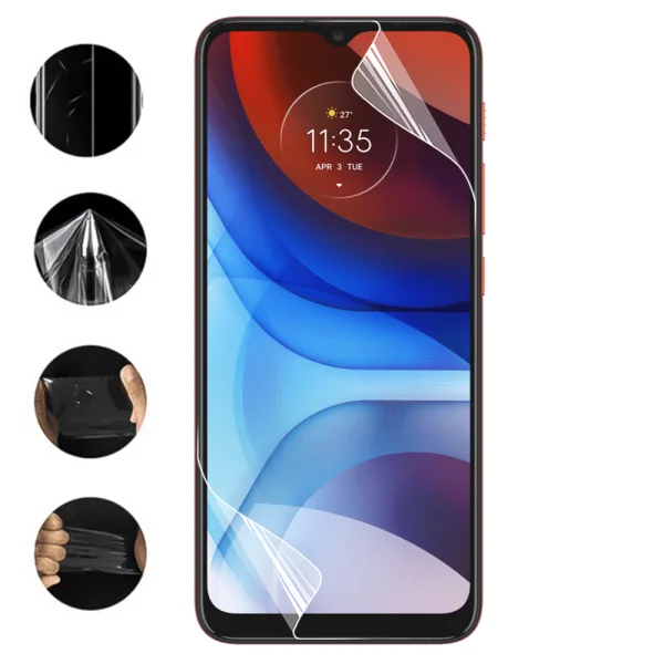 Хидрогел протектор Auto Repair за Motorola E7 Power, front shell 2