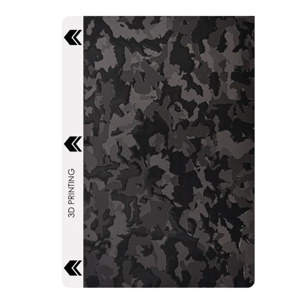 Custom Cut Phone Skin Protector (Back), Gray Camouflage 2