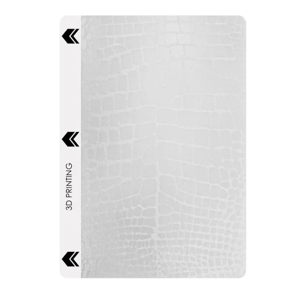 Cut Film Phone Protector (Back), transparent, snake texture 2
