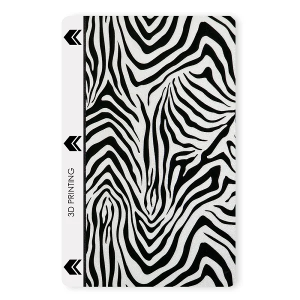 Custom Cut Foil Phone Protector (Back), Zebra 2