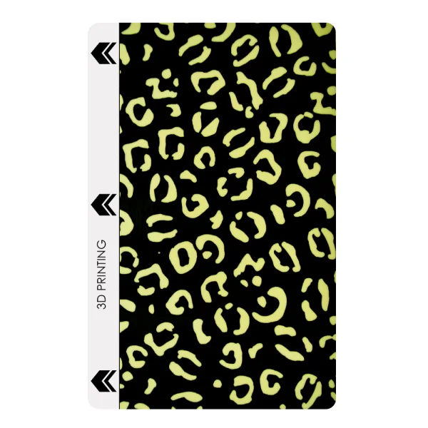Cut-to-fit Phone Film Protector (Back), phosphorescent, tiger pattern 3