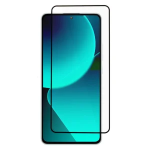 Стъклен Протектор Full Glue за Xiaomi Redmi 13T/13T Pro, Черен