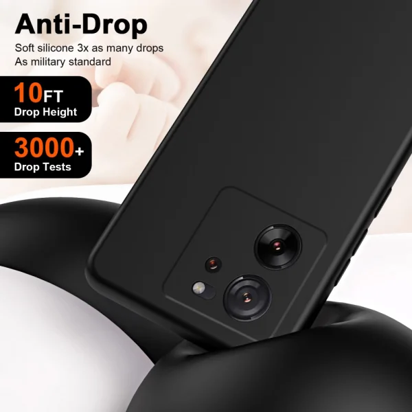 Силиконов калъф LUX за Xiaomi 13T/13T Pro, Черен 4