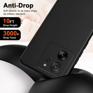 Силиконов калъф LUX за Xiaomi 13T/13T Pro, Черен 4