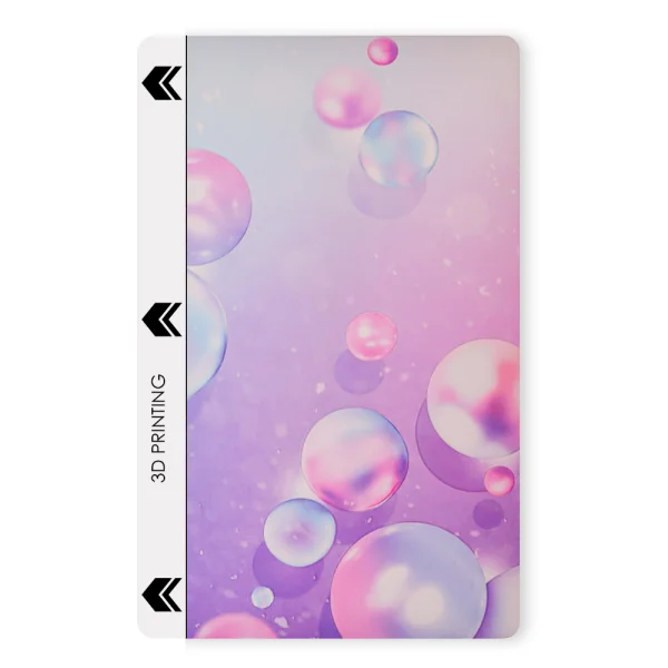Custom Cut Phone Skin Protector (Back), 3D Bubbles 2