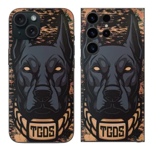 Изрязване Фолио Протектор за телефон (Гръб), 3D Dog TGDS