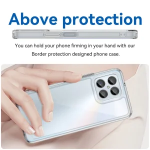 Удароустойчив калъф Acrylic за Honor 70 Lite 5G, Прозрачен 4