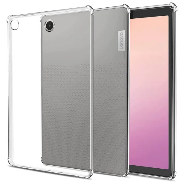 Silicone Case for Lenovo Tab M8 Gen 4, Transparent 2