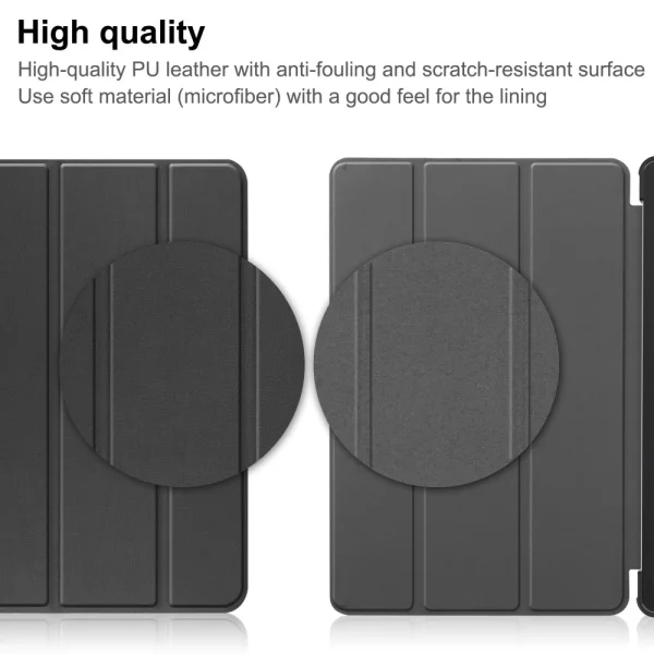 Wallet Case GenTab for tablet Lenovo Tab M8 Gen 4, Black 5