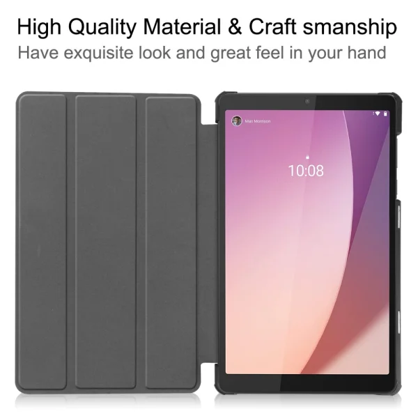 Wallet Case GenTab for tablet Lenovo Tab M8 Gen 4, Black 2
